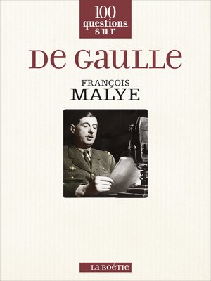 cover image of De Gaulle